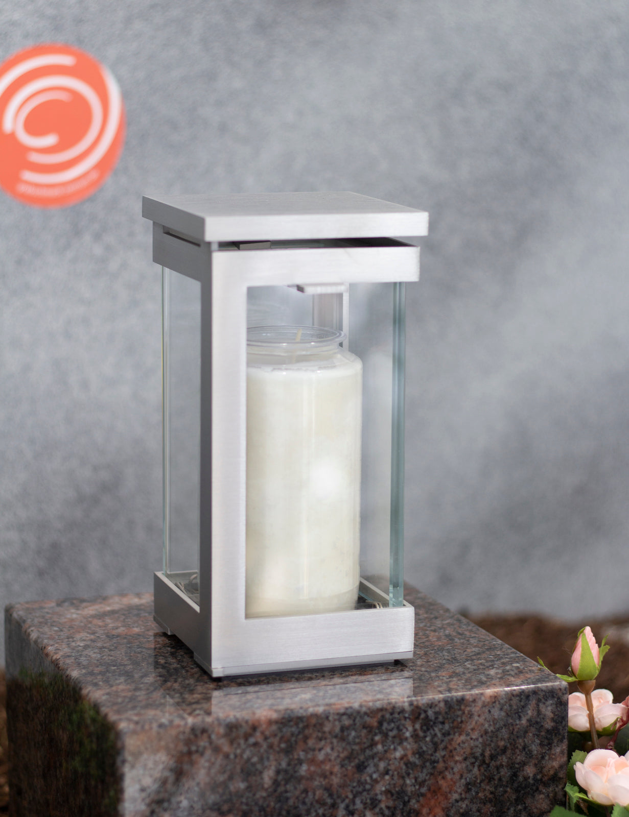 Grablampe Edelstahl massiv eckig klein