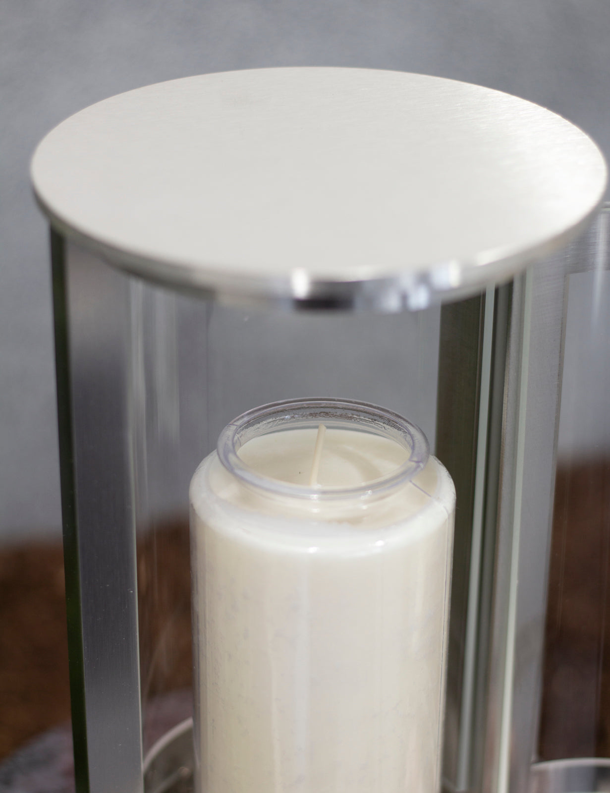 Grablampe Edelstahl massiv rund