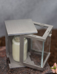 Thumbnail for Grablampe Edelstahl Wandmontage