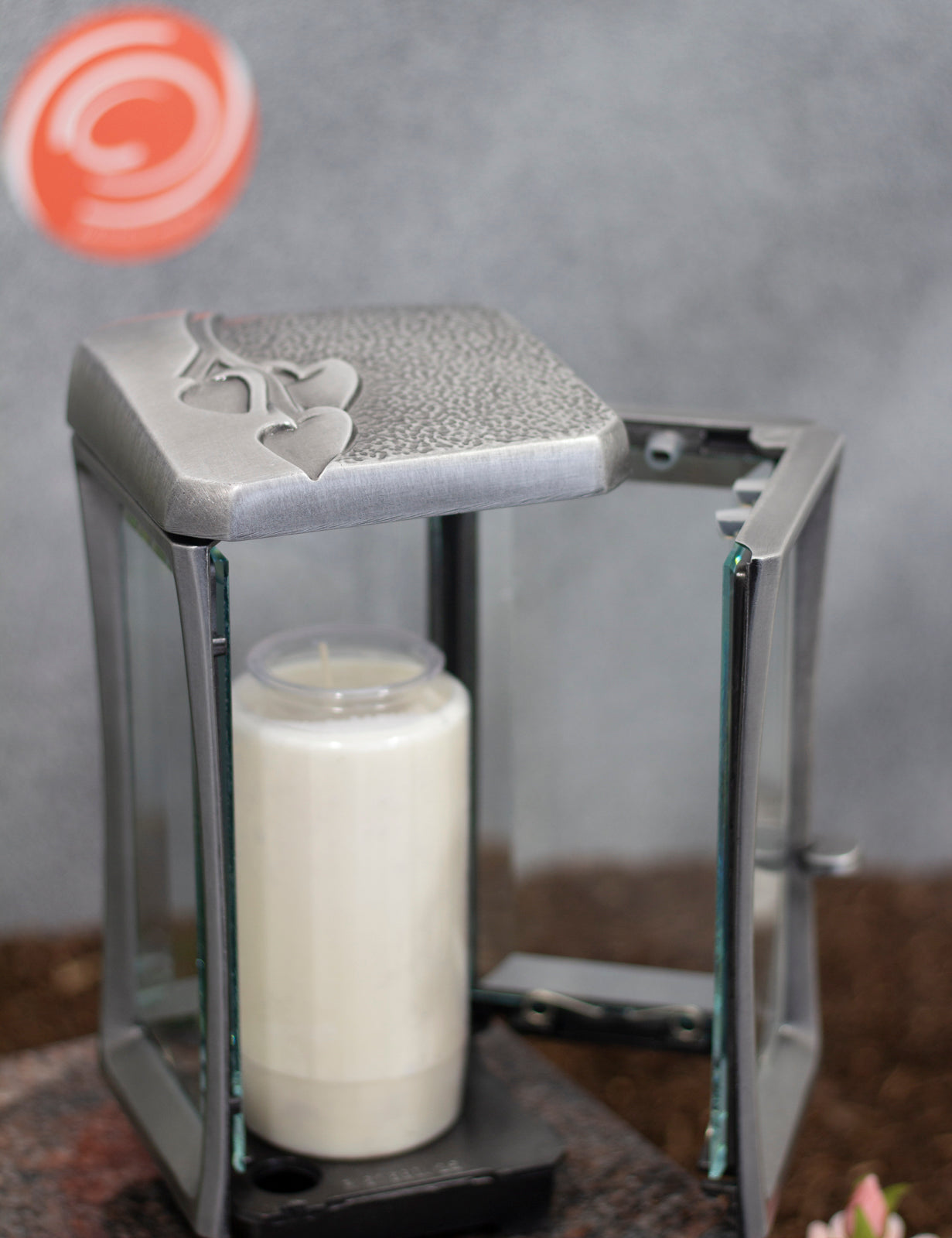 Grablampe Aluminium mit Applikationen