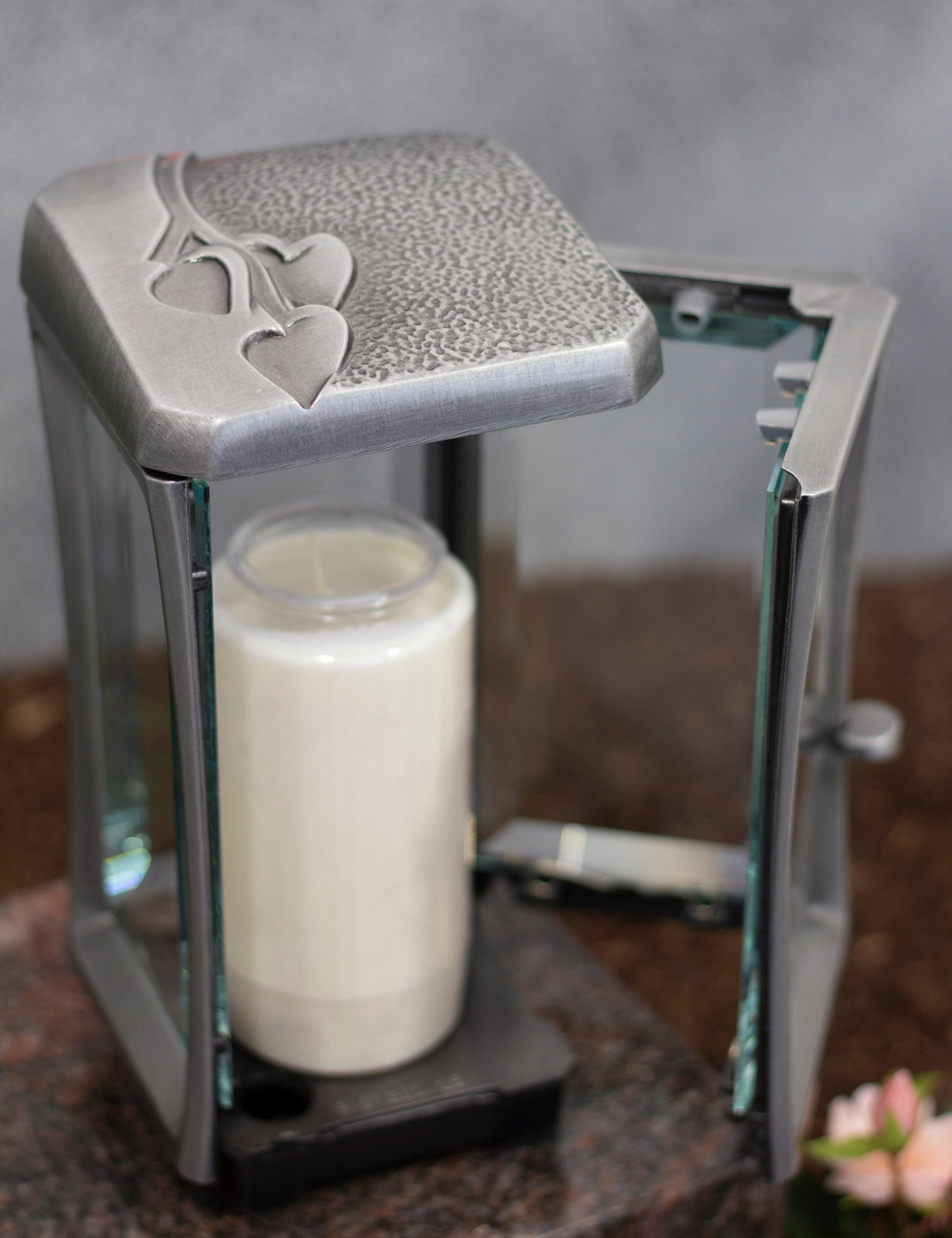 Grablampe Aluminium mit Applikationen