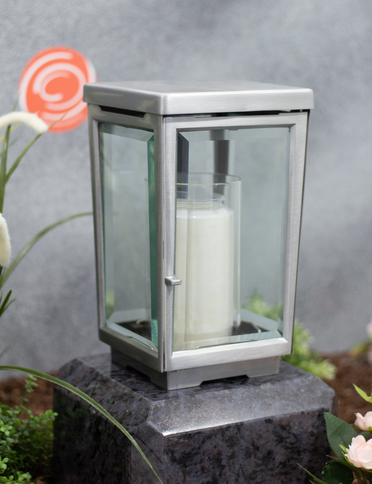 Grablampe Aluminium schlicht