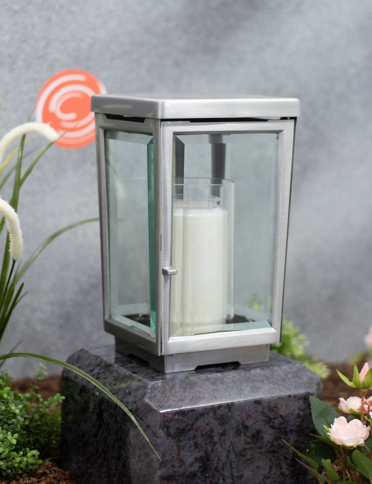 Grablampe Aluminium schlicht