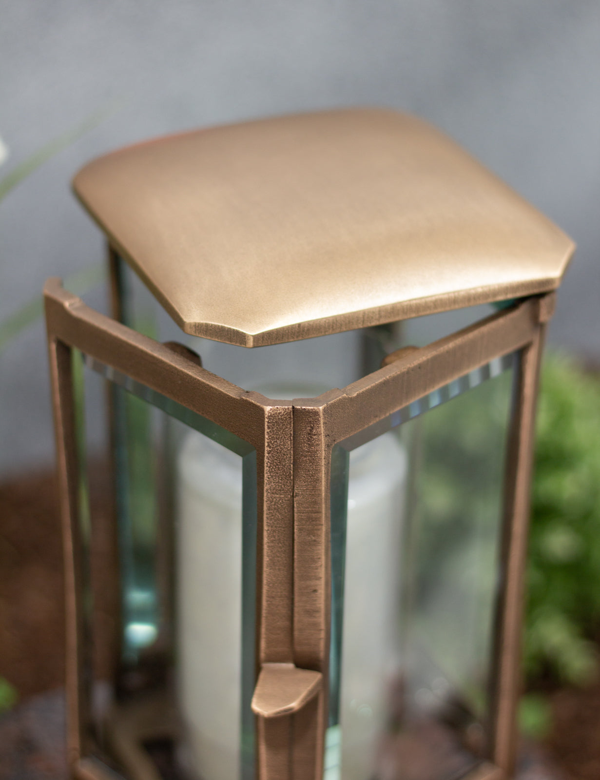 Grablampe Bronze matt