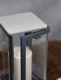 Thumbnail for Grablampe Aluminium dunkelgrau mit Edelstahldeckel